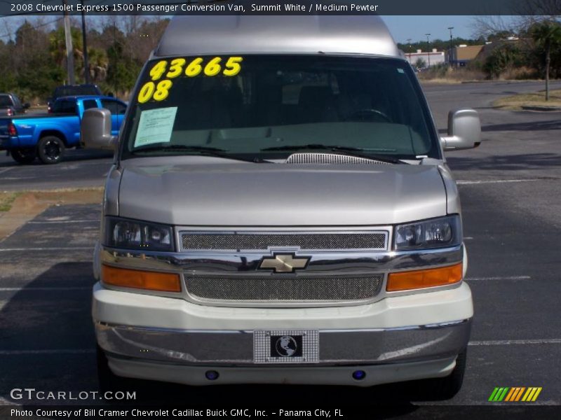 Summit White / Medium Pewter 2008 Chevrolet Express 1500 Passenger Conversion Van