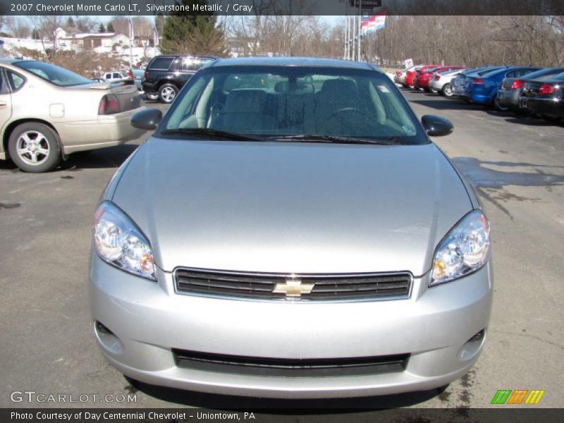 Silverstone Metallic / Gray 2007 Chevrolet Monte Carlo LT