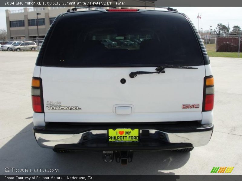 Summit White / Pewter/Dark Pewter 2004 GMC Yukon XL 1500 SLT