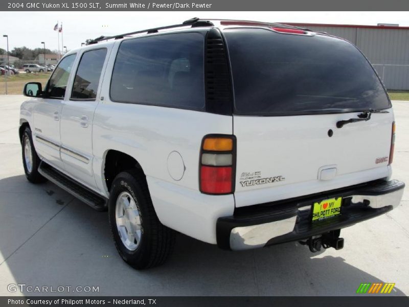 Summit White / Pewter/Dark Pewter 2004 GMC Yukon XL 1500 SLT