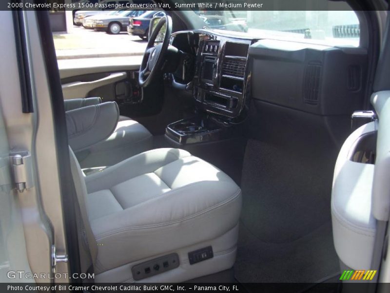 Summit White / Medium Pewter 2008 Chevrolet Express 1500 Passenger Conversion Van