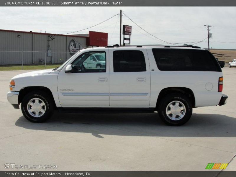 Summit White / Pewter/Dark Pewter 2004 GMC Yukon XL 1500 SLT