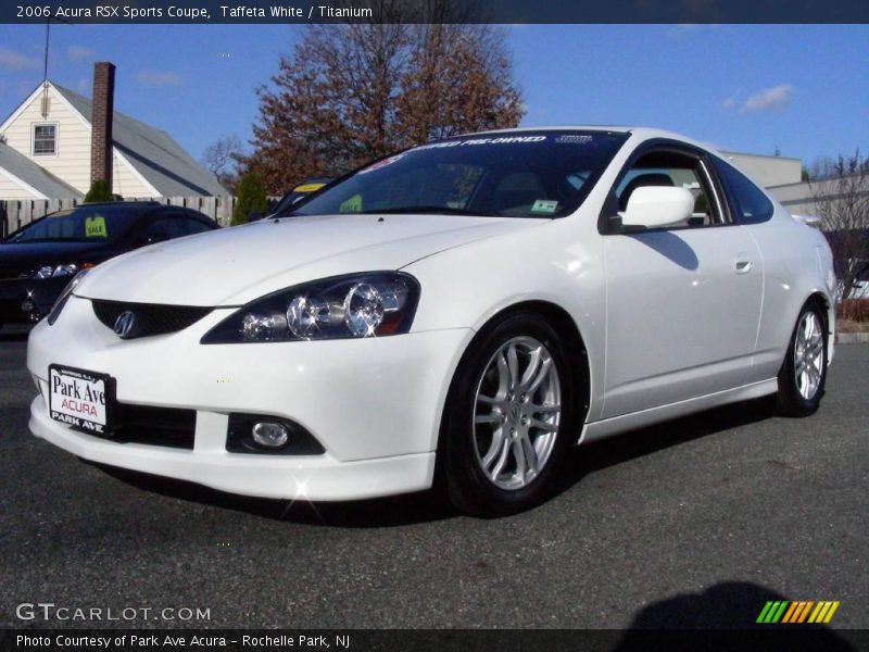Taffeta White / Titanium 2006 Acura RSX Sports Coupe