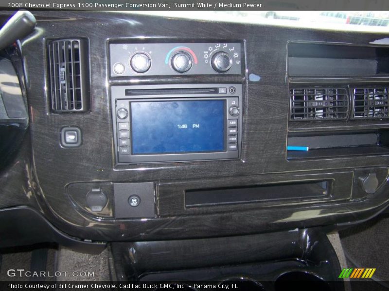 Summit White / Medium Pewter 2008 Chevrolet Express 1500 Passenger Conversion Van