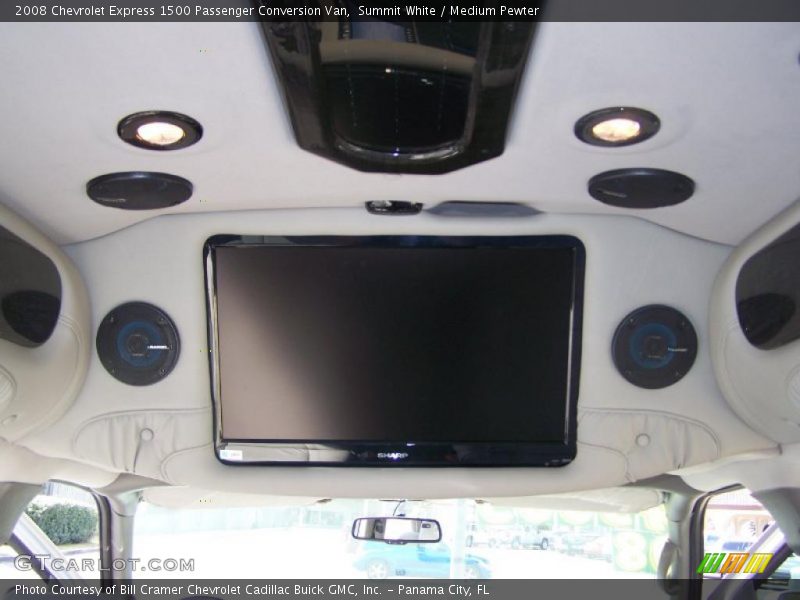 Summit White / Medium Pewter 2008 Chevrolet Express 1500 Passenger Conversion Van