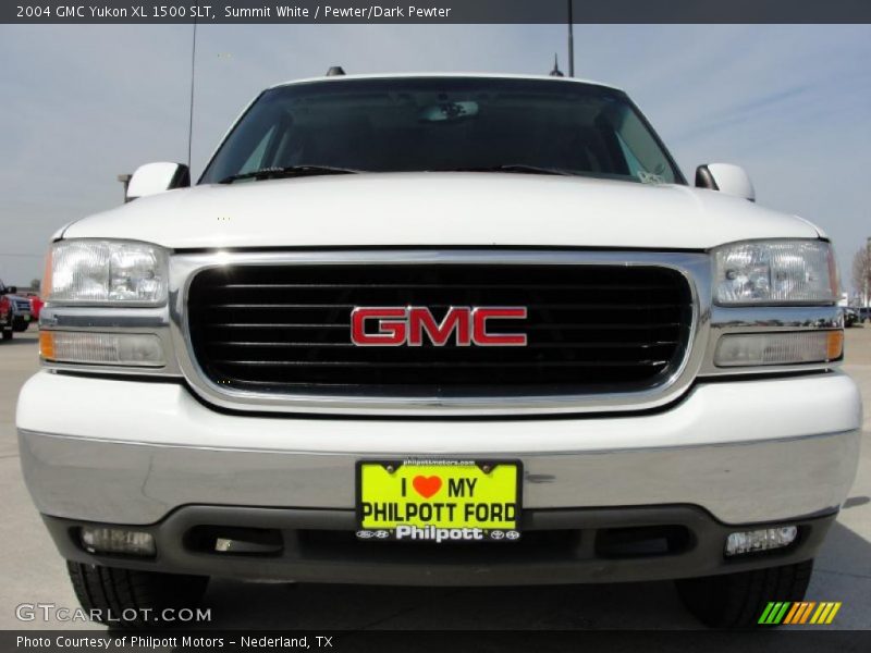 Summit White / Pewter/Dark Pewter 2004 GMC Yukon XL 1500 SLT