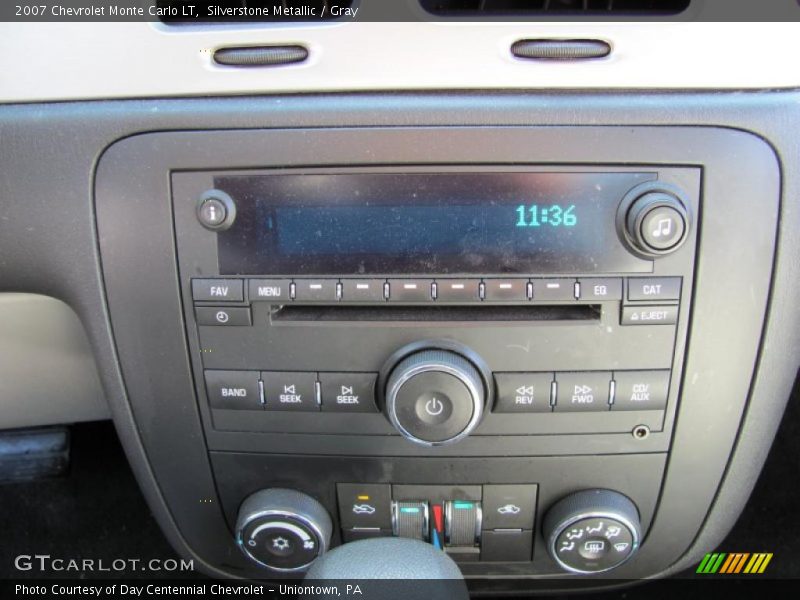 Silverstone Metallic / Gray 2007 Chevrolet Monte Carlo LT