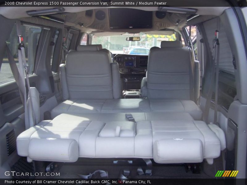 Summit White / Medium Pewter 2008 Chevrolet Express 1500 Passenger Conversion Van
