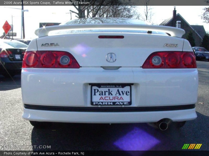 Taffeta White / Titanium 2006 Acura RSX Sports Coupe