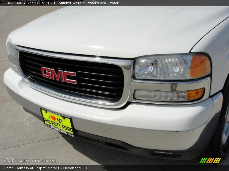 Summit White / Pewter/Dark Pewter 2004 GMC Yukon XL 1500 SLT