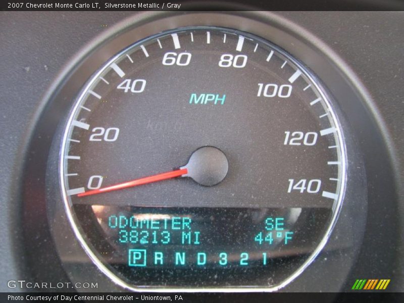 Silverstone Metallic / Gray 2007 Chevrolet Monte Carlo LT