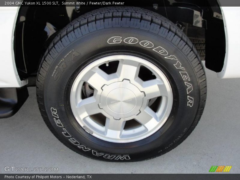 Summit White / Pewter/Dark Pewter 2004 GMC Yukon XL 1500 SLT