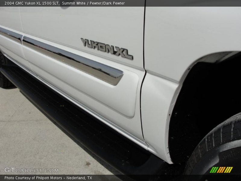 Summit White / Pewter/Dark Pewter 2004 GMC Yukon XL 1500 SLT