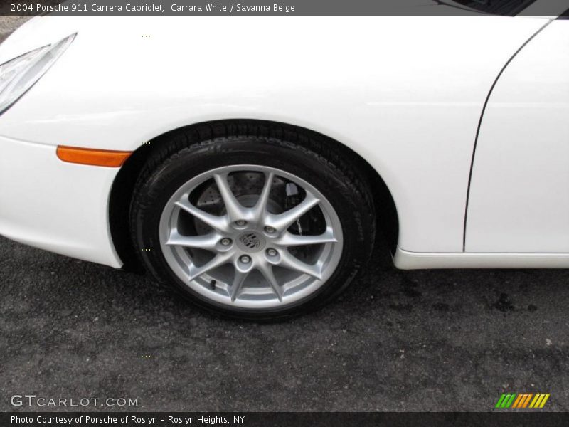 Carrara White / Savanna Beige 2004 Porsche 911 Carrera Cabriolet