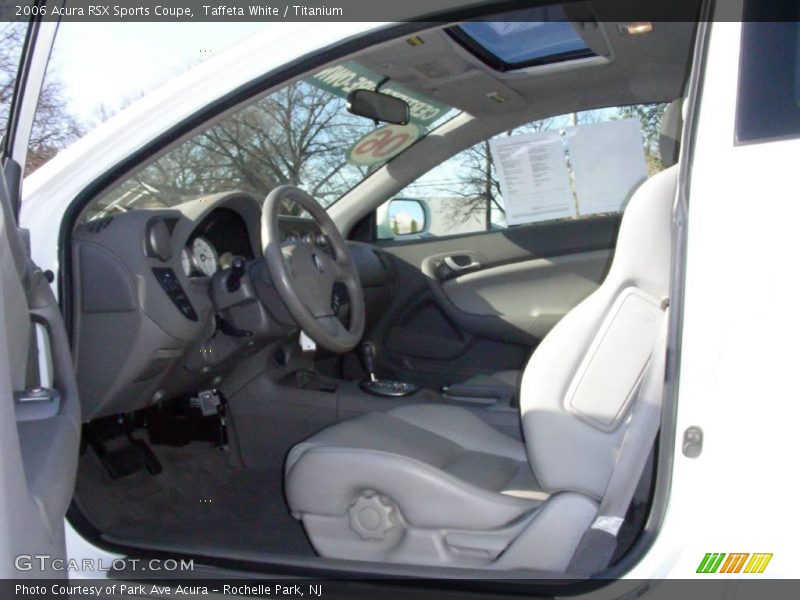 Taffeta White / Titanium 2006 Acura RSX Sports Coupe