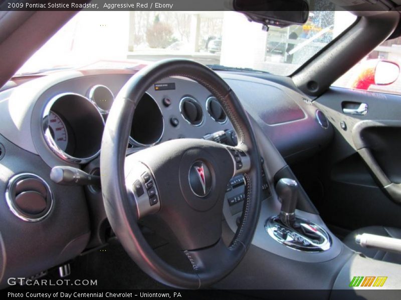 Aggressive Red / Ebony 2009 Pontiac Solstice Roadster