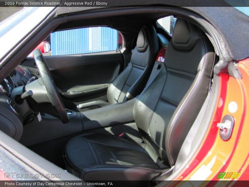Aggressive Red / Ebony 2009 Pontiac Solstice Roadster