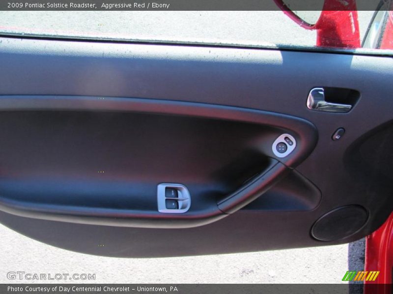 Aggressive Red / Ebony 2009 Pontiac Solstice Roadster