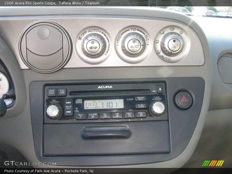 Taffeta White / Titanium 2006 Acura RSX Sports Coupe