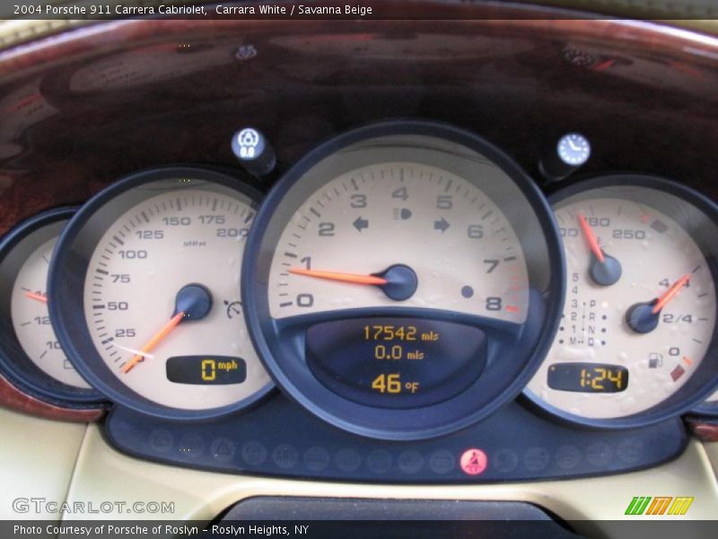 Carrara White / Savanna Beige 2004 Porsche 911 Carrera Cabriolet