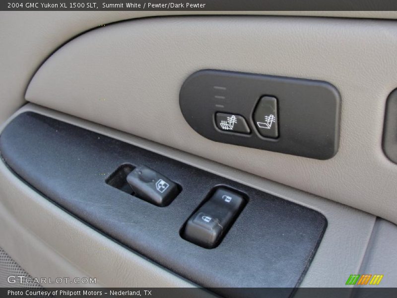 Summit White / Pewter/Dark Pewter 2004 GMC Yukon XL 1500 SLT