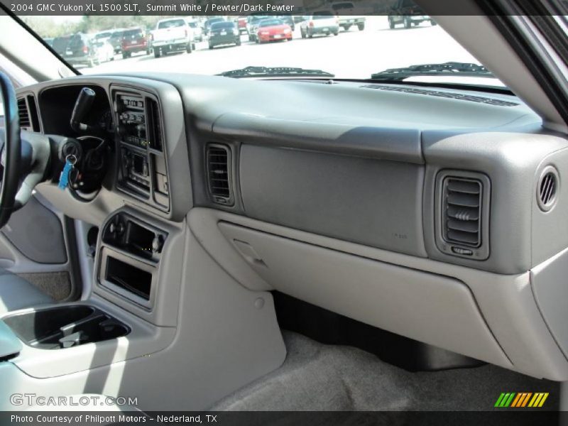 Summit White / Pewter/Dark Pewter 2004 GMC Yukon XL 1500 SLT