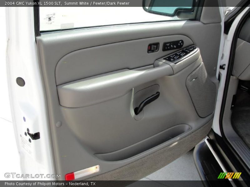 Summit White / Pewter/Dark Pewter 2004 GMC Yukon XL 1500 SLT