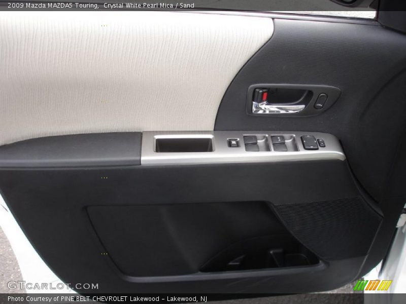 Crystal White Pearl Mica / Sand 2009 Mazda MAZDA5 Touring