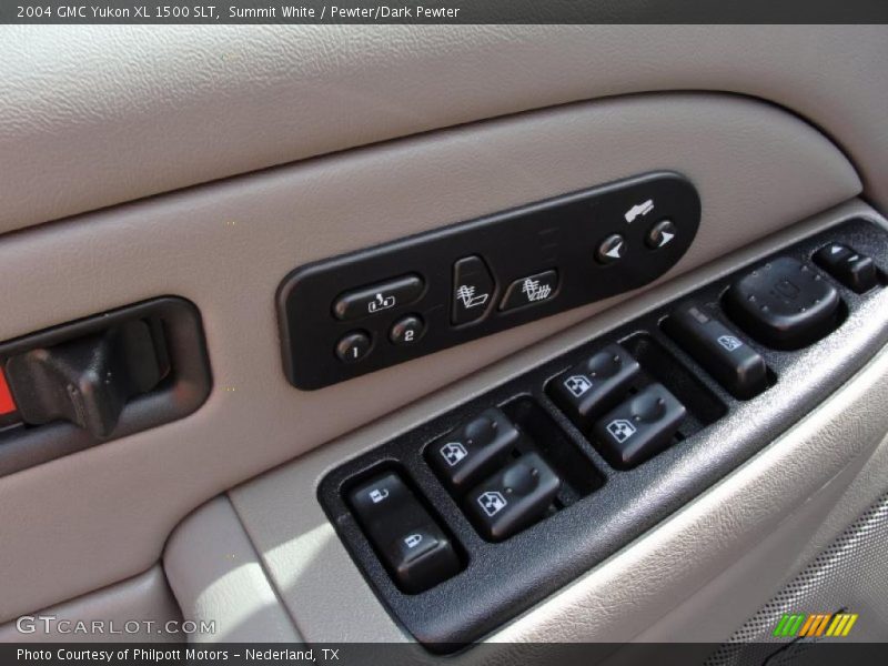 Summit White / Pewter/Dark Pewter 2004 GMC Yukon XL 1500 SLT