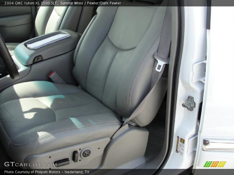 Summit White / Pewter/Dark Pewter 2004 GMC Yukon XL 1500 SLT