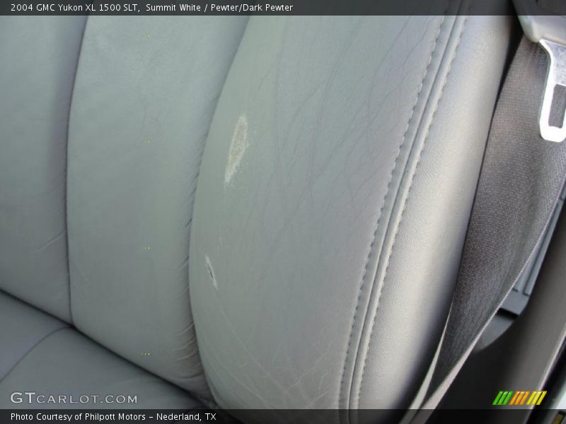 Summit White / Pewter/Dark Pewter 2004 GMC Yukon XL 1500 SLT