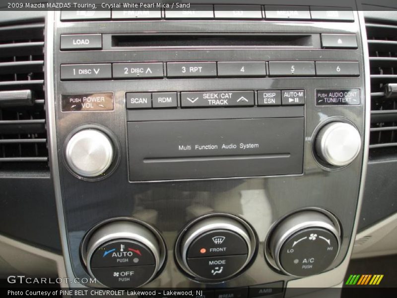 Crystal White Pearl Mica / Sand 2009 Mazda MAZDA5 Touring