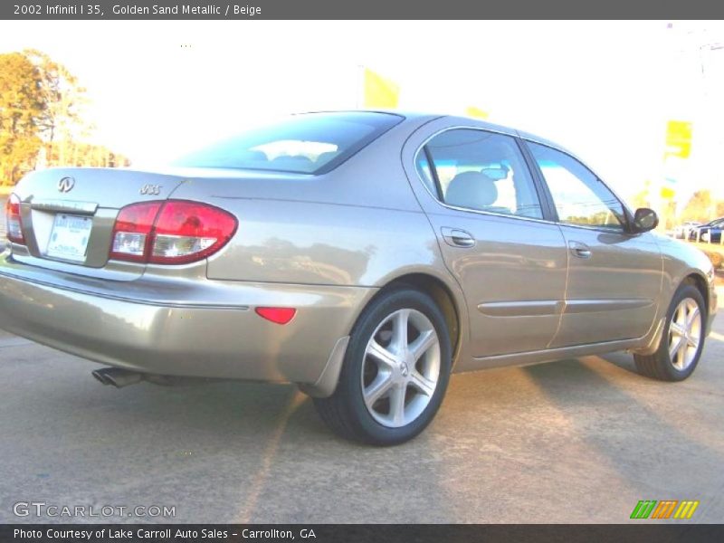 Golden Sand Metallic / Beige 2002 Infiniti I 35