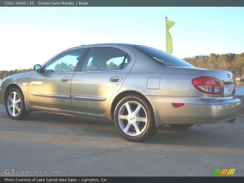 Golden Sand Metallic / Beige 2002 Infiniti I 35