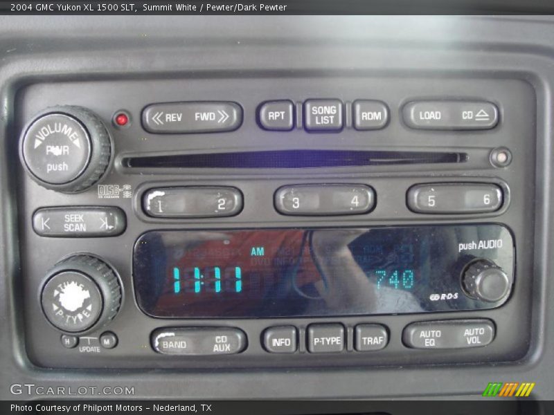 Summit White / Pewter/Dark Pewter 2004 GMC Yukon XL 1500 SLT