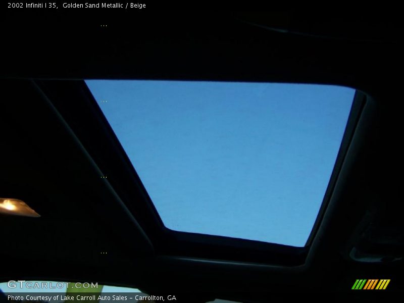 Golden Sand Metallic / Beige 2002 Infiniti I 35