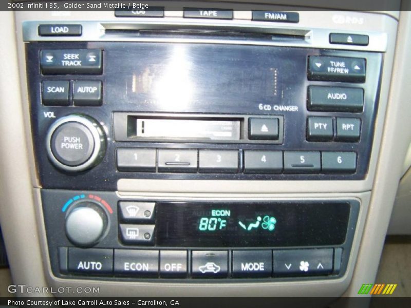 Golden Sand Metallic / Beige 2002 Infiniti I 35