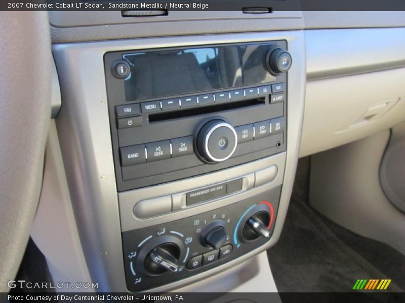 Sandstone Metallic / Neutral Beige 2007 Chevrolet Cobalt LT Sedan