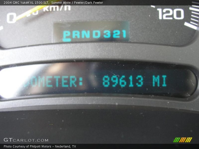 Summit White / Pewter/Dark Pewter 2004 GMC Yukon XL 1500 SLT