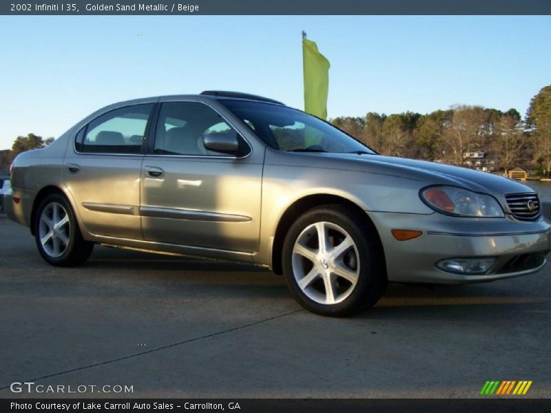 Golden Sand Metallic / Beige 2002 Infiniti I 35