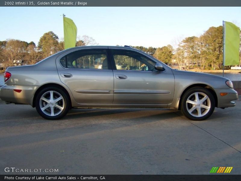 Golden Sand Metallic / Beige 2002 Infiniti I 35