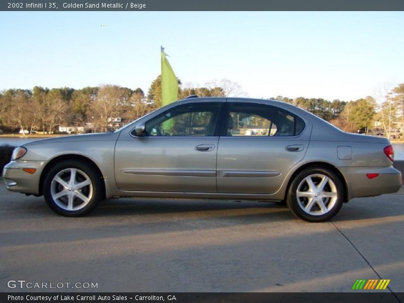Golden Sand Metallic / Beige 2002 Infiniti I 35