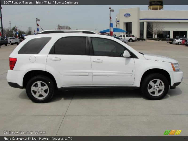 Bright White / Ebony/Cashmere 2007 Pontiac Torrent