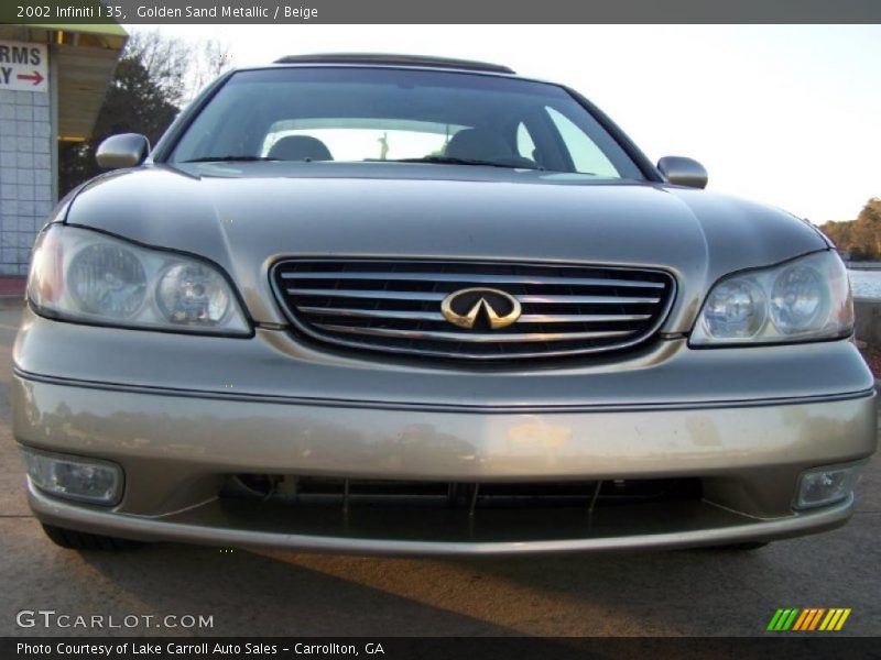 Golden Sand Metallic / Beige 2002 Infiniti I 35