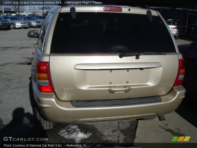 Champagne Pearl / Taupe 1999 Jeep Grand Cherokee Limited 4x4