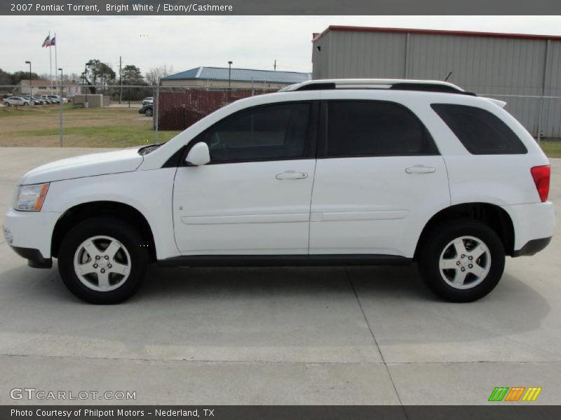 Bright White / Ebony/Cashmere 2007 Pontiac Torrent