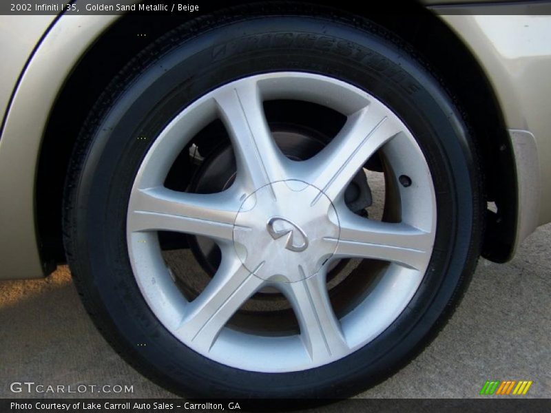 Golden Sand Metallic / Beige 2002 Infiniti I 35