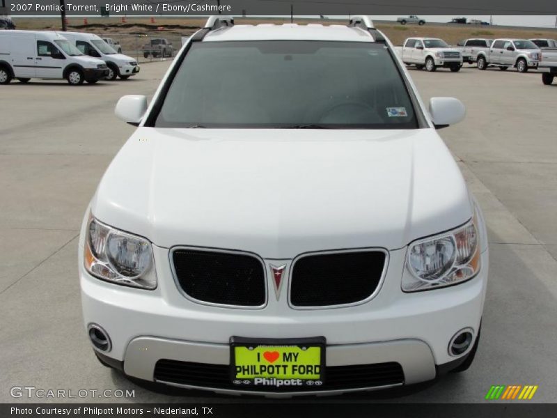 Bright White / Ebony/Cashmere 2007 Pontiac Torrent