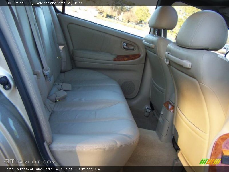 Golden Sand Metallic / Beige 2002 Infiniti I 35