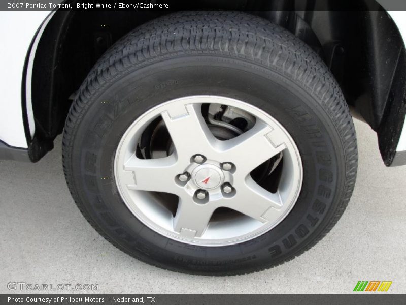 Bright White / Ebony/Cashmere 2007 Pontiac Torrent
